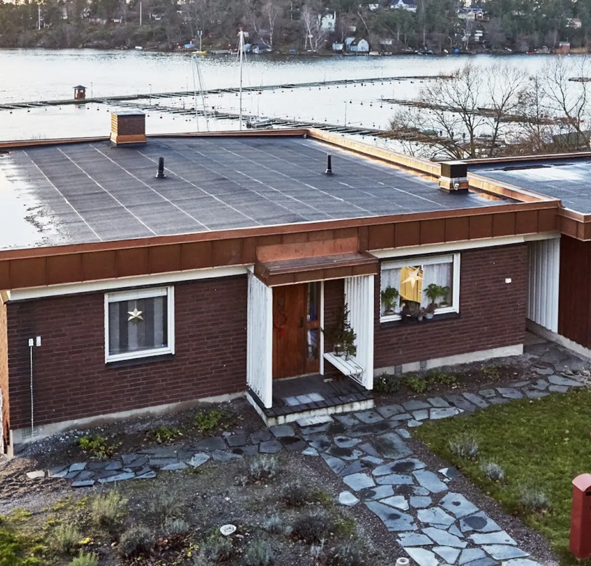 Underhåll av papptak och duktak